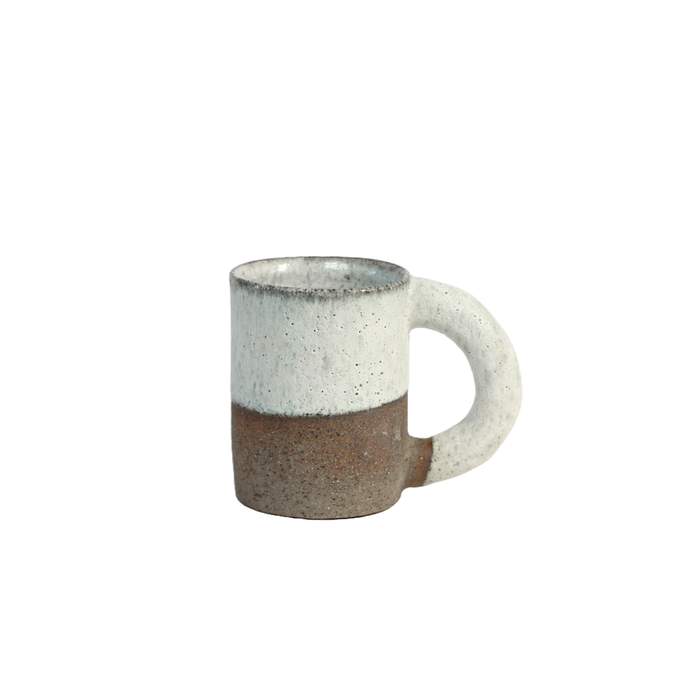 Recycled Stoneware Mug / White